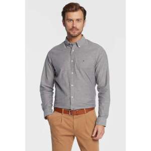 Męska koszula Tommy Hilfiger Oxford MW0MW25037 XL INTL Szara 110498198 - Férfi ing