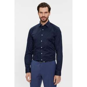 Calvin Klein Herrenhemd K10K112104 41 IT Marineblau 110498204 - Hemden für Herren