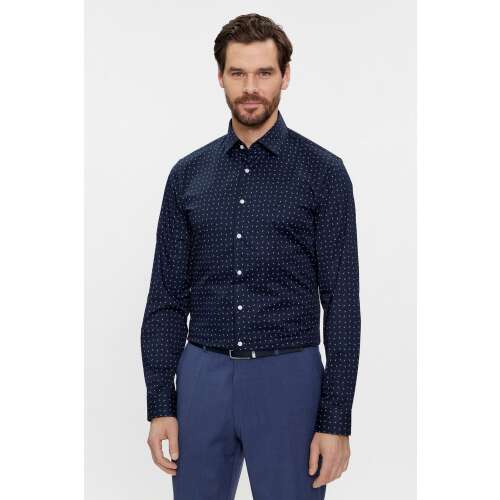 Calvin Klein Herrenhemd K10K112104 42 IT Marineblau 110498205