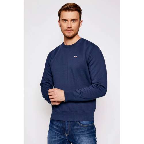 Tommy Jeans Herren dunkelblauer Sweatshirt mit Logo