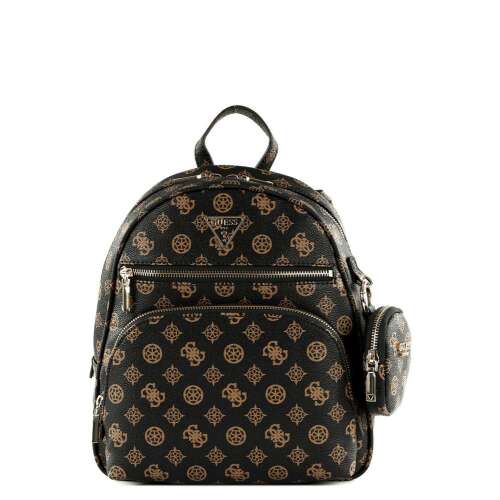 Guess Power Play HWPG90 brauner Rucksack mit Logomuster