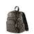 Seitenansicht des Guess Power Play HWPG90 braunen Rucksacks mit Logomuster