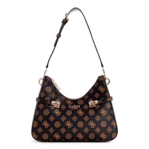 Damentasche Guess Loralee Hobo PG922602 Braun 27 x 14 x 7 cm
