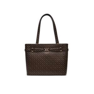 Kabelka Guess Arlena Logo PS933625, hnedá, 37 x 26 x 10 cm - Móda&obliekanie