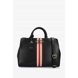 Guess Nelka VG930707 schwarze Handtasche, Vorderansicht - Handtaschen