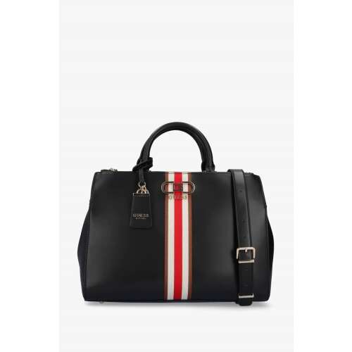 Guess Nelka VG930707 schwarze Handtasche, Vorderansicht