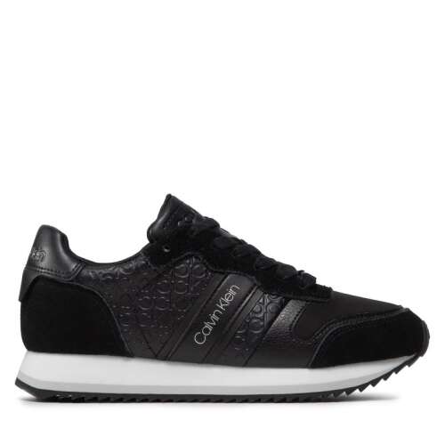 Sneakers CALVIN KLEIN Retro Runner HW0HW00552 Ck Black BAX Negru 37 EU 110498794