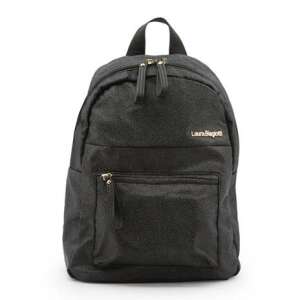 Laura Biagiotti Lorde LB21W-101-9 schwarze Damen-Rucksack, Vorderansicht - Mode & Kleidung