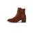 Tommy Hilfiger Boots Th Hardware Leather Mid Bootie, barna, 36 EU 110498839