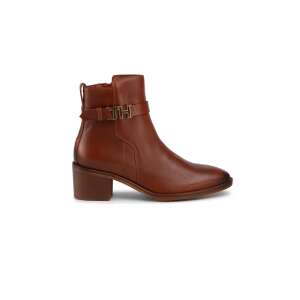 Tommy Hilfiger Boots Th Hardware Leder Mid Bootie 36 EU Braun 110498839 - Schuhe für Damen