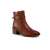Topánky Tommy Hilfiger Th Hardware Leather Mid Bootie 36 EU Brown 110498839