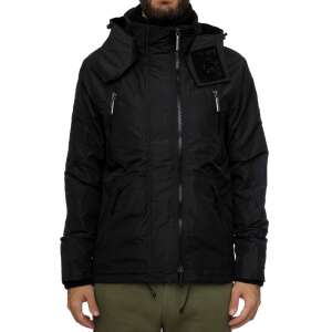 Jachetă neagră pentru bărbați Superdry Mountain Windcheater - Superdry