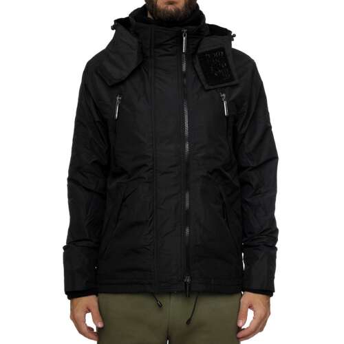 Superdry Férfi Mountain Windcheater Kabát, Fekete, L méret