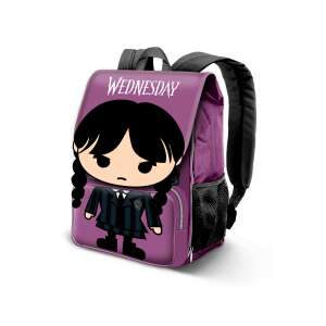 Szerda Chibi rozkładany plecak, fioletowy, 45 x 30 x 21 cm, wzór Wednesday Addams - Karactermania