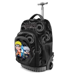 Naruto Shippuden Kinder Trolley-Rucksack, Schwarz, 47 x 32 x 27 cm - Nonbrand Schultaschen, Ranzen