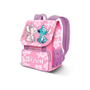 Różowy rozkładany plecak Disney Stitch, 45 x 30 x 21 cm, z Lilą i Stitchem - Karactermania
