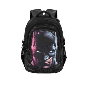 Plecak szkolny Iskolatáska Plus Batman Face, czarny, 46 x 34 x 21 cm - Batman