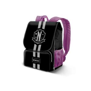 Velika proširiva školska torba Wednesday School 45 x 30 x 21 cm Crna 110500944 - Povratak u školu, školski pribor