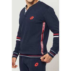 Langer Pyjama für Herren Lotto LP2104 Blau L INTL 110500952 - Herrenbekleidung