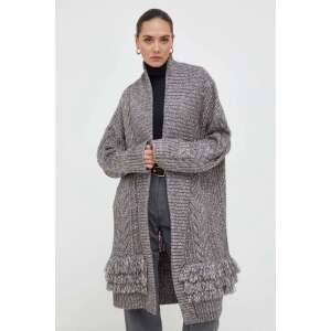 Damski długi kardigan Guess Liliane W3BR43 M INTL Szary 110501012 - Guess