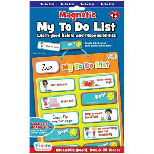 Fiesta Crafts - Mágneses Teendő Lista - Játék - 18x25cm 110502568 - Tervezőtábla