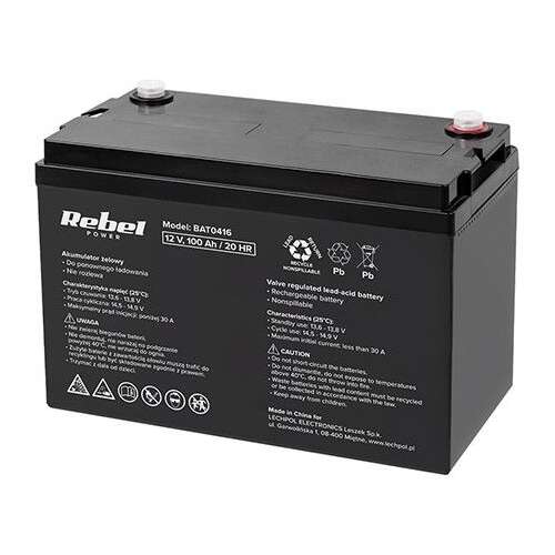Rebel Power - Gél Akkumulátor - 12V 100Ah 110503385