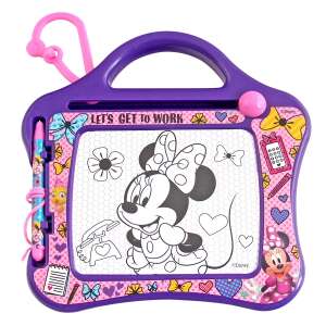 Tablă de desen Magic Scribbler cu Minnie Mouse, violet și roz, cu stilou, pentru copii - Planșe de desen