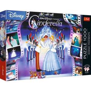 Puzzle Trefl 1000 piese Disney Cenușăreasa, momente iconice, ediție premium plus - OEM Puzzle
