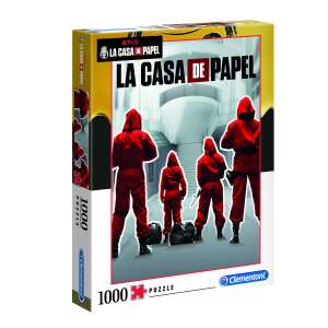 La Casa De Papel, Dom z papiera, 1000 dielikov puzzle, Clementoni - Puzzle