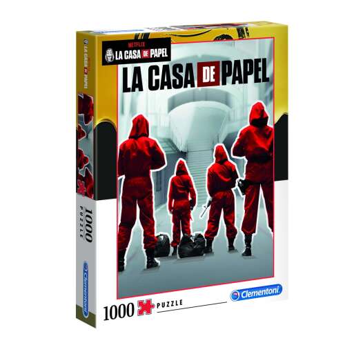 La Casa De Papel, Dom z papiera, 1000 dielikov puzzle, Clementoni