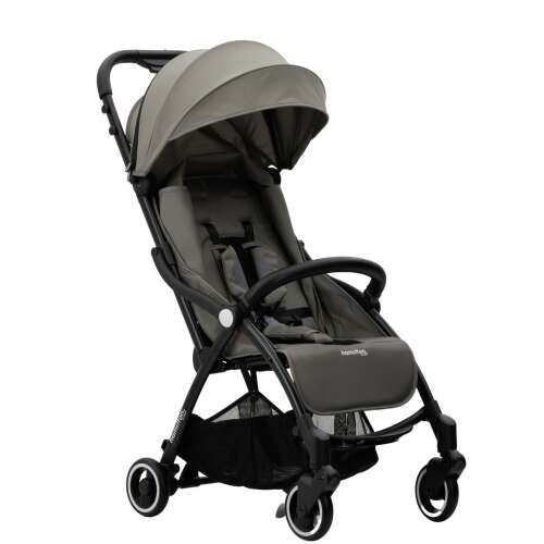 Wózek Hamilton X1 PLUS w kolorze szarym, kompaktowy i lekki, idealny do podróży