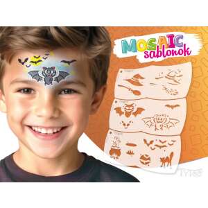 Mosaic Arcfestő Sablon - Denevér - Boszi 110505270 - Arcfesték