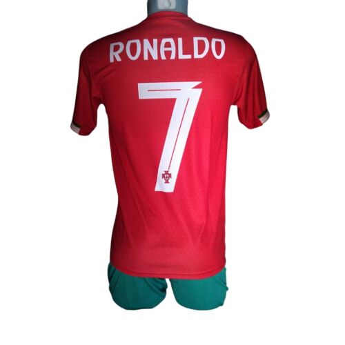 Focimez nadrággal Replika Portugal piros-zöld Ronaldo 164