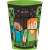 Minecraft plastic cup, 260 ml, featuring Steve, Alex, Creeper, and Enderman characters