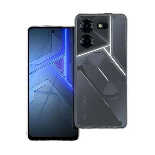 Átlátszó szilikon tok Tecno Pova 5 Pro telefonhoz - Kristálytiszta védelem - Tecno