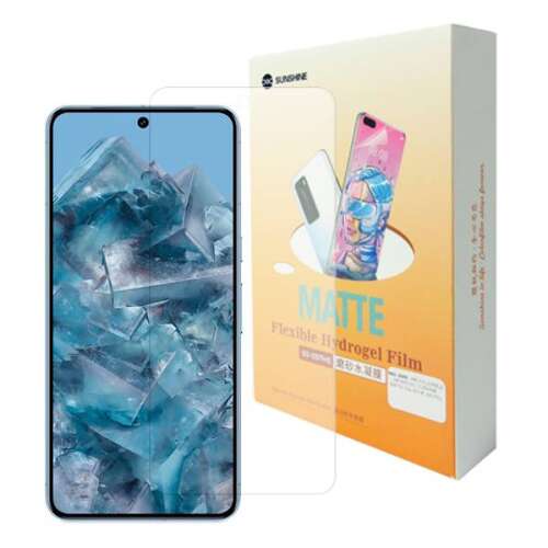 Sunshine Hydrogel TPU képernyővédő fólia Google Pixel 9 Pro-hoz, matt felület, tükröződésmentes, 1 db - Telefon