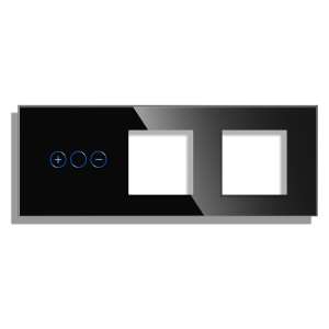 LUXION Okos Érintőkapcsoló - Dimmer + 2x Konnektor