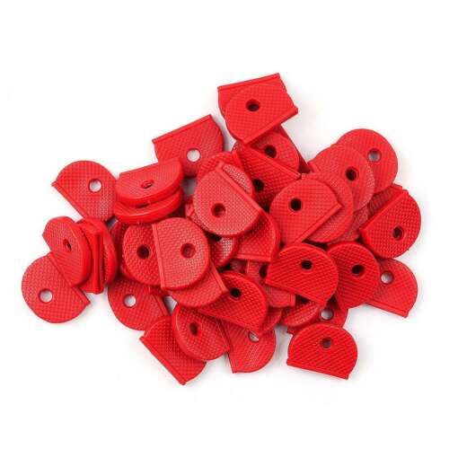 RO.C26.PVCFG.CRV.50db kulcs jelölő, Piros