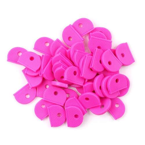 RO.C26.PVCFG.RUZ.50db kulcs jelölő, Rózsaszín 110528361