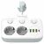ColorWay CW-CHE24PDW Power Strip with 2 Sockets and 4 USB Ports