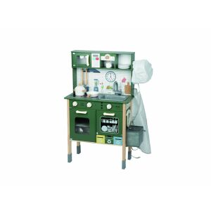 Bucătărie din lemn cu accesorii , albă