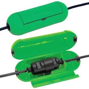 Brennenstuhl Safe-Box protector verde pentru prize de prelungire - Prelungitoare