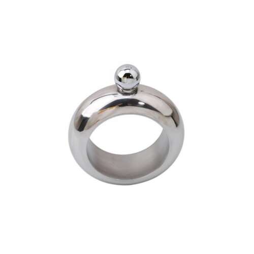 Karkulacs - A folyadék tároló, italos kulacs karkötő, ezüst - 100ml