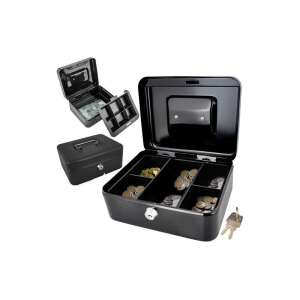 Fekete pénzesdoboz - pénztároló doboz gyerekeknek és felnőtteknek, ajándék ötlet, pénzgyűjtő, pénzszámláló 110531495 - Pénzkazetta