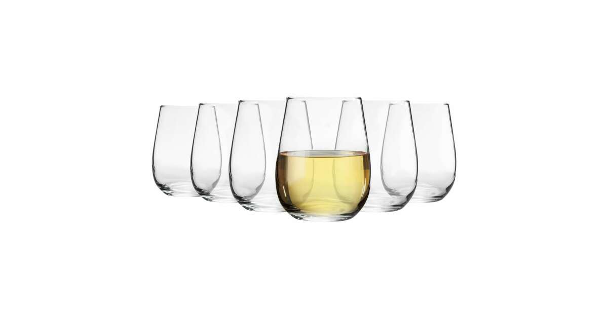 LAV Drinking Glasses Set of 12- Tall Beverage Glasses and Glass Tumblers