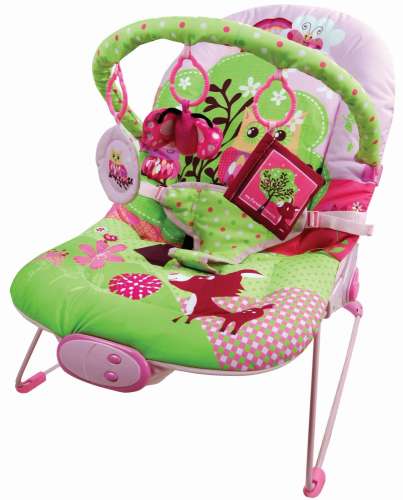 FreeOn Pihenőszék - Bagoly #rózsaszín- zöld 30481309