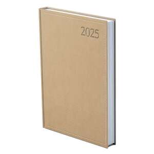 Határidőnapló TOPTIMER Traditional T022 B/6 napi fehér lapos bézs 2025. 110545747 - TOPTIMER