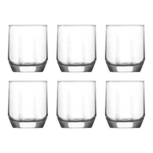 LAV Üvegpohár készlet 215ml 6db