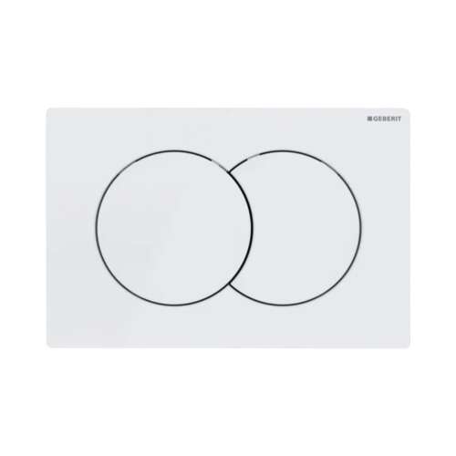 Geberit BASIC DELTA 01 nyomólap Duofix WC tartályhoz - alpin fehér 110555450