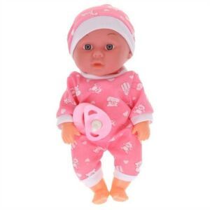 Jázmin baba - cumival és kiságyként használható 2in1 hordozóval - altatható játékbaba (BBMJ) (BBJ)